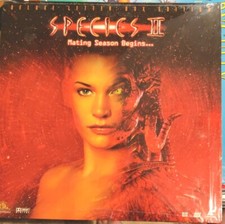 Species II 2 Laserdisc LD Deluxe Letter Box Edition Dolby Mating Season Begins