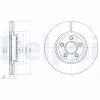 2X Delphi BG3704 Bremsscheibe FüR Chrysler