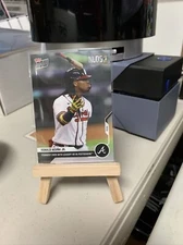 2020 Topps Now Ronald Acuna Jr #369 Playoff HR 1/1268 Short Print