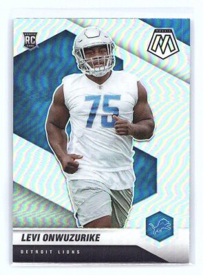 2021 Panini Mosaic Levi Onwuzurike #359 RC Detroit Lions Rookie