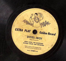 ANNE LLOYD, THE SANDPIPERS MITCHELL MILLER AND ORCHESTRA HAPPY  VINYL 45 50-12