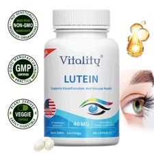 Eye Health Supplement, Lutein and Zeaxanthin, Vision Function, Macular Health