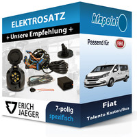 für Fiat Talento Kasten/Bus 16- Jaeger E-Satz 7Polig Fahrzeugspezifisch NEU