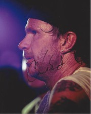  CHAD SMITH RED HOT CHILI PEPPERS RHCP DRUMMER SIGNED AUTHENTIC 8X10 PHOTO B COA