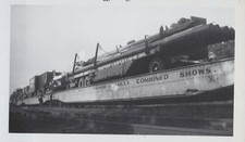 Ringling Bros Circus 1940 train equipment transport May RBBB Original Photo