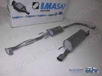 Imasaf Auspuff Ab Kat FüR Fiat Grande Punto Sport 199 1.4 2006-2009|+ZubehöR