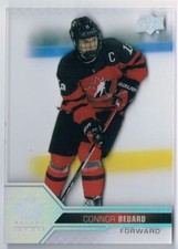 2022-23 UPPER DECK TEAM CANADA U18 PICTURE CLEAR CUT CONNOR BEDARD #23