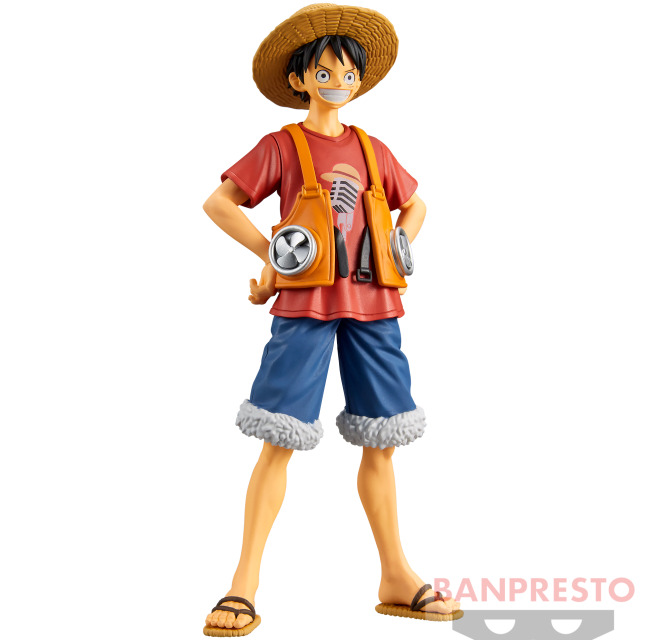 One Piece FILM RED Jimbei Monkey D Luffy Figure DXF THE GRANDLINE MEN vol.8  New