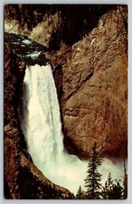 Lower Falls Yellowstone National Park Wyoming WY Postcard