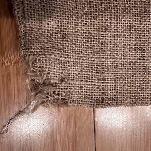 VTG Speedy Cook'n Green Split Peas Advertising Burlap Sack 100lb Bag Spokane WA - Picture 8 of 13