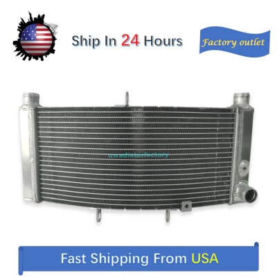 All Aluminum Radiator Fit Yamaha 2009-2020 Vmax 1700 VMX1700 OEM:2S3124610900