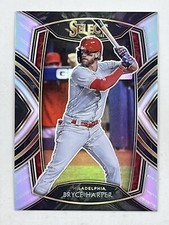 Bryce Harper 2021 Panini Select Diamond Level Holo Prizm #245 PHI Trading Card