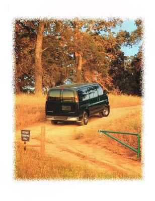 1997 Chevy EXPRESS / VAN Brochure / Catalog with Color Chart:LS