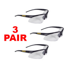 DEWALT Radius DPG51-1D Clear Lens Safety 3 PAIR