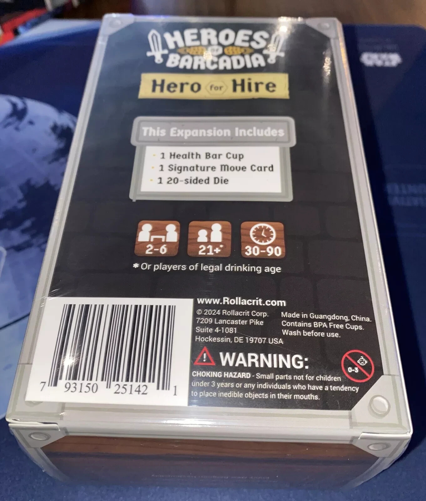 Rollacrit: Heroes of Barcadia Board Game: Hero For Hire Voodoo Ranger ...