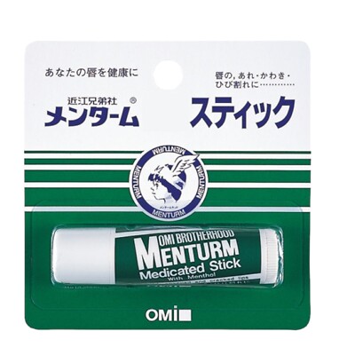 リップケア Domi Brotherhood Menturm Medicated Stick OMI Brotherhood Menturm Medicated Stick with Menthol Lip Balm 4g