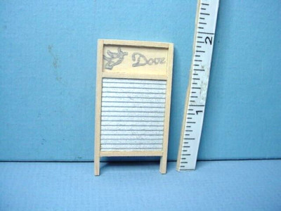 Miniature Scrub Board Handcrafted 1/12 Scale