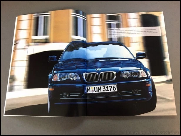 2003 BMW 325Ci 330Ci Coupe 325i E46 68-page Car Sales Brochure Catalog - Imagem 2 de 4