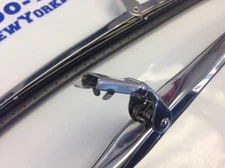 Stainless Steel Wiper Arm Blades with DIMPLES Correct Reproduction A MUST! PAIR