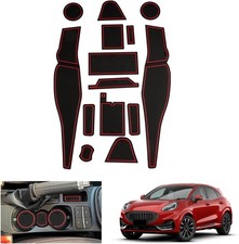 GAFAT Compatible with Ford Puma ST Line 2020-2023 2024 Non-Slip Rubber Mats, Ce