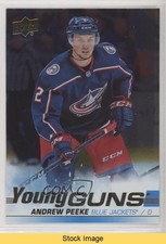 2019-20 Upper Deck Young Guns Silver Foil Andrew Peeke #452 READ 0y6z