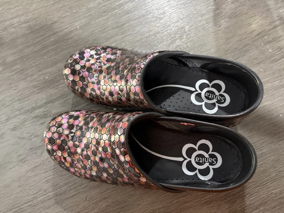 Zapatos sin cordones SANITA Original Danés 38 Rosa Púrpura Talla EE. UU. 7,5-8 😎 Foto 4 de 4