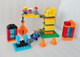 Lego Duplo Set #10813 Big Construction Site 100% Complete All Parts - No Box