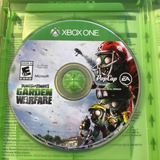 Jeu Plants Vs Zombies Garden Warfare - Version Xbox One - Comme Neuf, Boîte Et Disque Impeccables