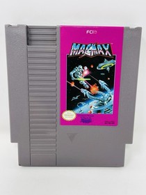 MAGMAX Authentic Nintendo 1988 NES CIB Complete Video Game, Box And Manual