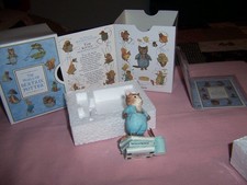 BEATRIX POTTER TOM KITTEN FIGURINE MINT IN BOX 1996 NUMBERED