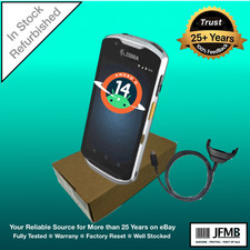 Refurb Zebra TC52x Mobile Barcode Scanner Android 14 TC520K-1XFMU6P TC52 Charger