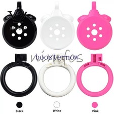2024 Male Flat Chastity Cage Chastity Lock Lightweight Lock Rings Belt