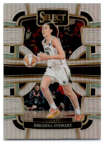 2024 Panini Select WNBA - Concourse Breanna Stewart #13 Silver Prizm