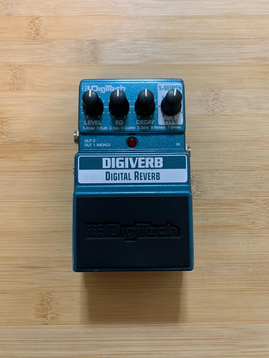 DigiTech Digital Reverb Guitar Delay, Echo & Reverb Pedals for