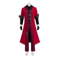 Game Devil May Cry Dante Cosplay Costume Outfit Red Set Unsex