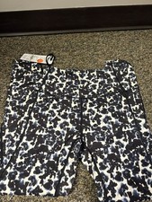 NWT Varley Women's High Pocket Rise Leggings 25" Black Beige Print XSmall