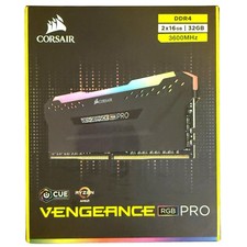 Image of Corsair Vengeance RGB Pro 16GB (2 x 8GB) DDR4 3600MHz C18  Desktop Memory Kit