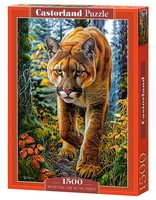 Puzzle 1500 ElementóW. Lew W Lesie Castorland
