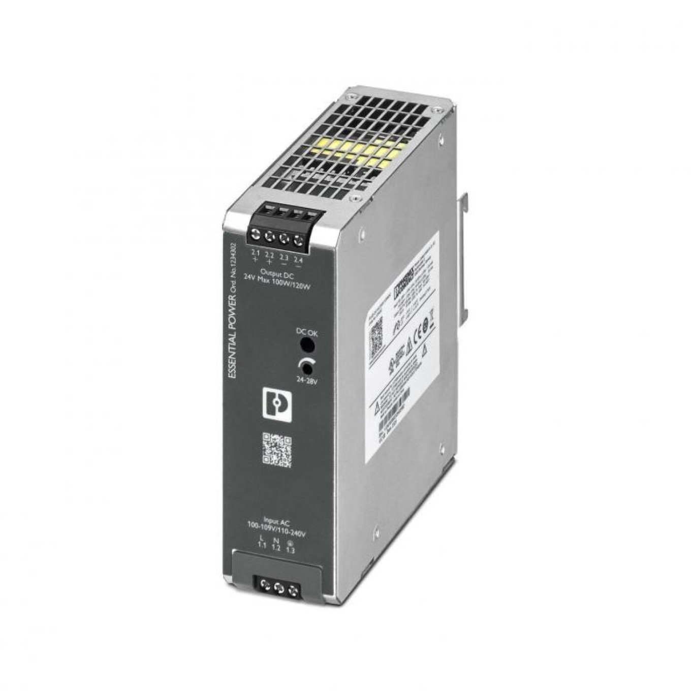 Switching Power Supply 100-240V AC/ 24V DC 120W 5A 1234302