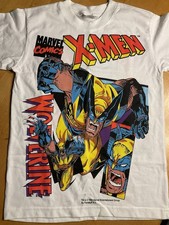 Vintage Marvel X-men Wolverine Cyclops 1994 Fun Stuff YOUTH KIDS 		10/12 Shirt