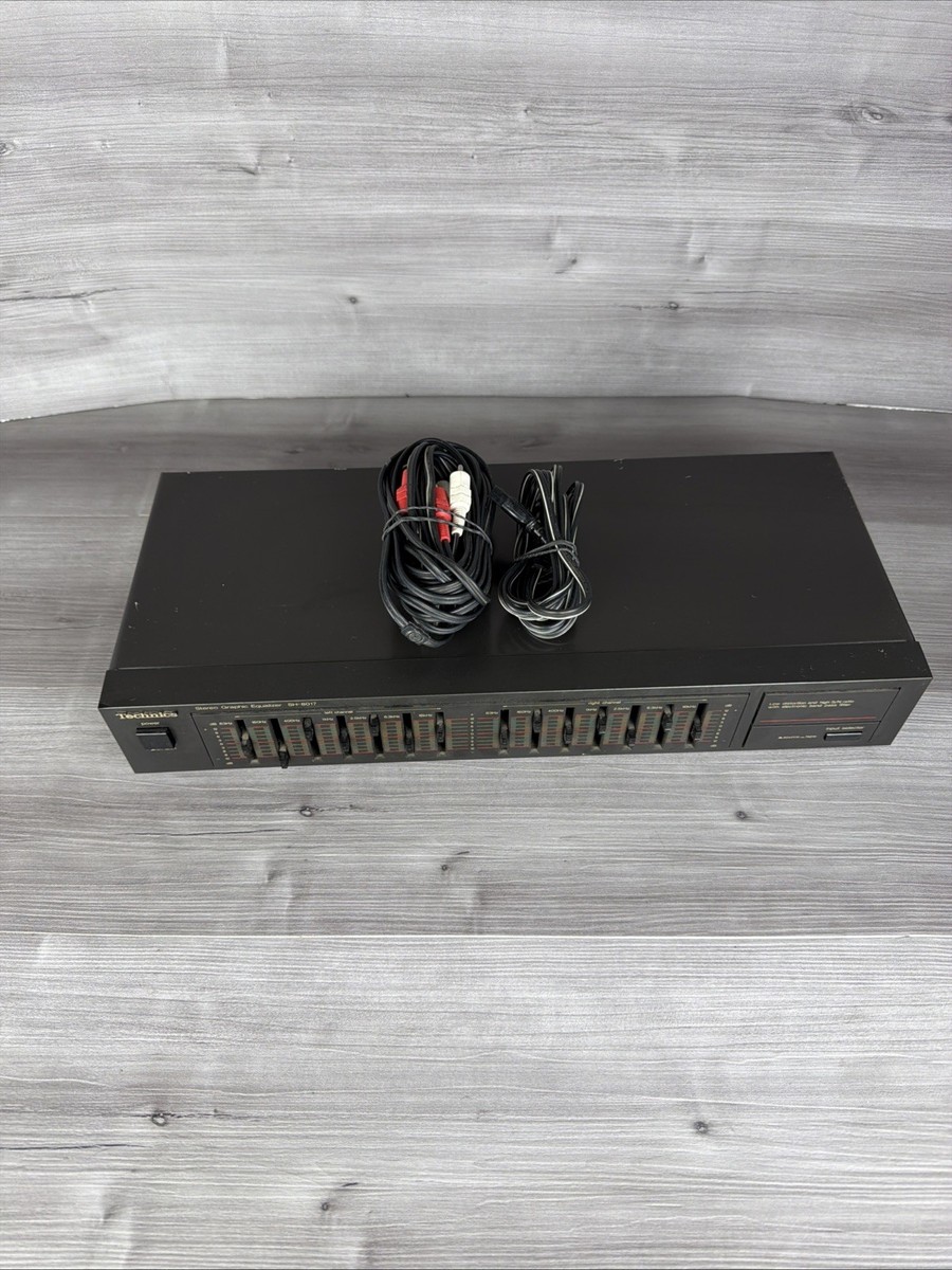 Technics SH-8017 2-Channel Stereo Radio Graphic EQ Equalizer 7