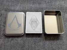 Assassin's Creed Playing Cards Deck New SEALED! Loot Crate Metal Tin Just Funky