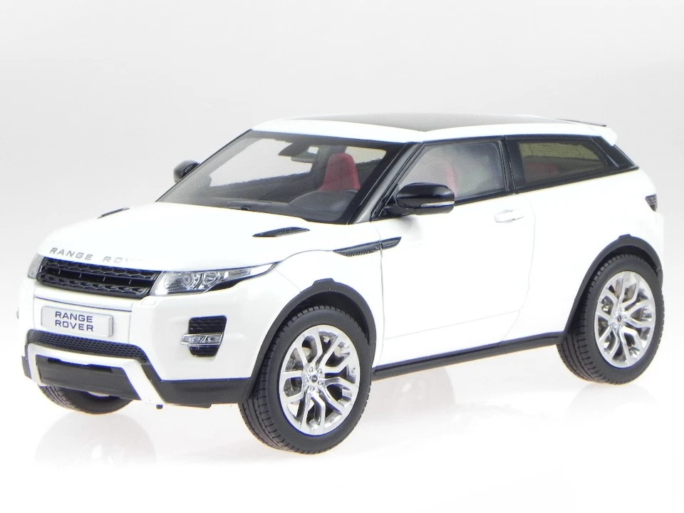 Range Rover Evoque white diecast model car 11003mbw Welly GTA 1/18 - Image 3 of 4