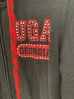 E5 College UGA Dawgs Zip Up Hoodie Woman Medium Game day Bulldogs — photo 2