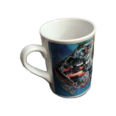 Transformers Revenge of the Fallen Coffee Mug Optimus Prime & Bumblebee