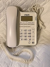 Vtech Corded Speaker Phone CD1153 With Caller ID Call Waiting White
