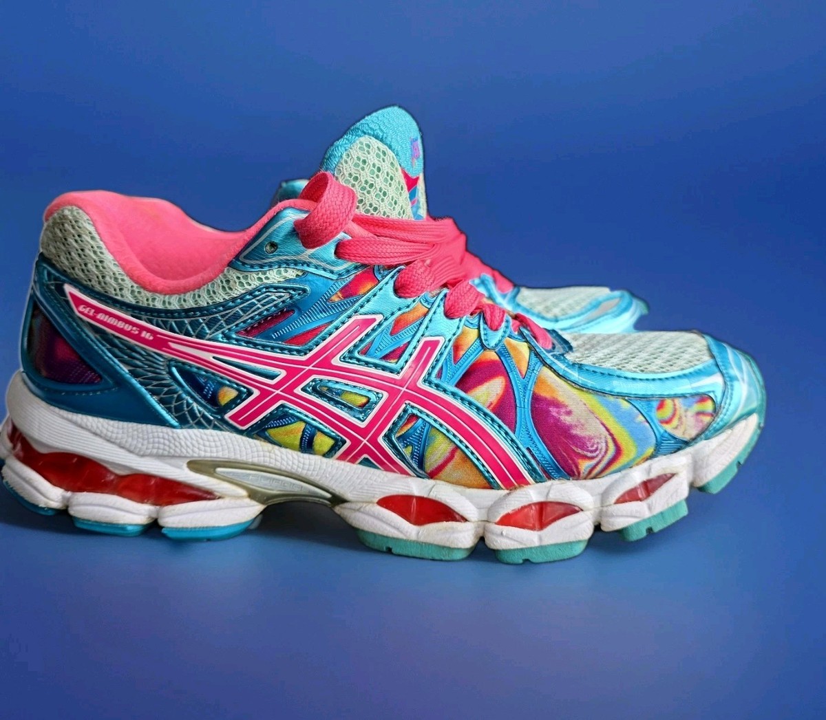 ASICS GEL NIMBUS 16 SZ 8 WOMENS RARE TRAINER USA | eBay