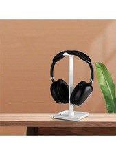 White Desktop Headphone Stand Holder For Over Ear Headsets 2PCS