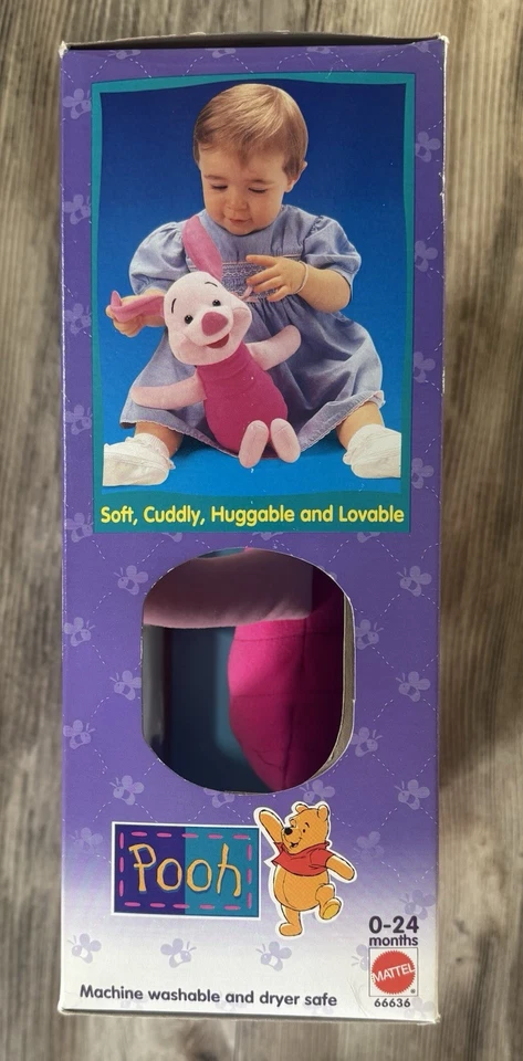 ¡¡VINTAGE!! Mattel Winnie The Pooh 2000 "Piglet" Baby's First Dolls 🌟 ¡Sellado!! Foto 2 de 4