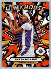 2025 Donruss WNBA #13 Rickea Jackson My House Orange Laser #/399